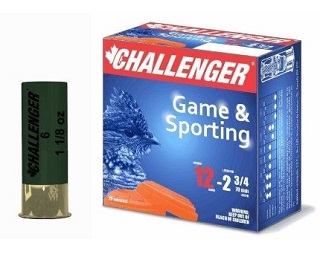 Challenger 12ga Game & Sporting 2 pouces 3/4 - 1oz1/8 - #6