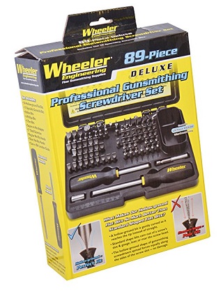 Wheeler 89 Pieces Professional-Plus Gunsmithing Screwdriver Set
