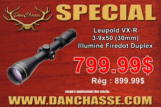 Leupold VX-R 3-9x50 matte FireDot Duplex
