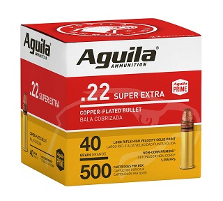 Aguila Super Extra 22lr 40gr (500)