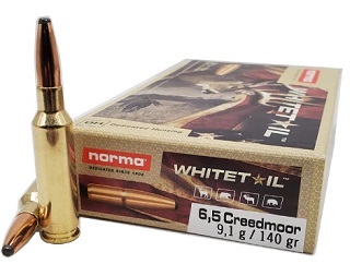 NORMA WHITETAIL 6.5CRMR 9.1G/140GR