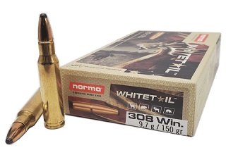 NORMA WHITETAIL 308WIN 9.7G150GR 