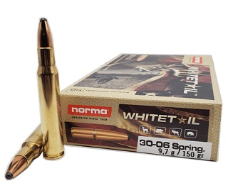 NORMA WHITETAIL 30-06 SPRG 9.7G/150GR