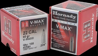 Hornady .224 60gr V-Max