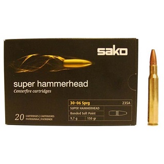Sako Superhammerhead 30-06 Sprg bonded soft point 9,7g 150gr