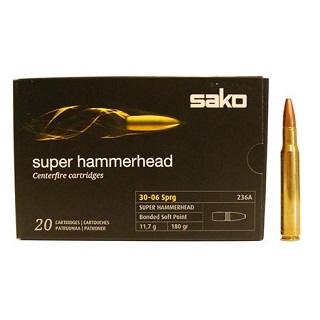 Sako Superhammerhead 30-06 Sprg bonded soft point 11,7g 180gr