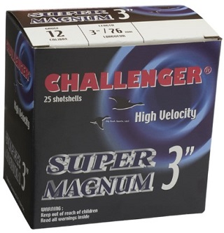 Challenger 12ga Super Magnum 3' #6, 1 7/8 OZ