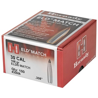 Hornady - 30CAL (.308) - 168gr - ELD Match