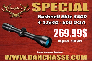 Bushnell Elite 3500 4-12x40 DOA 600