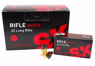 Lapua SK Rifle Match 22lr (500)