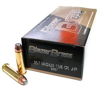 CCI Blazer Brass 357mag 158gr JHP