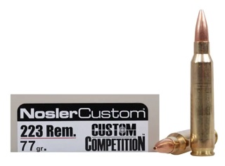 Nosler Custom Competition Match 223rem 77gr HPBT