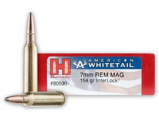 Hornady American Whitetail 7mmremmag 154gr InterLock