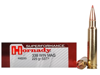Hornady Superformance 338 win mag 225gr SST
