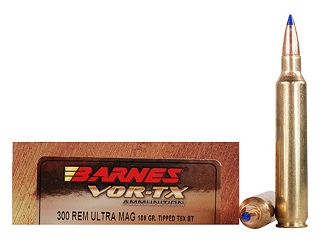 Barnes Vor-tx 300 Rem Ultra Mag 180gr TTSX BT