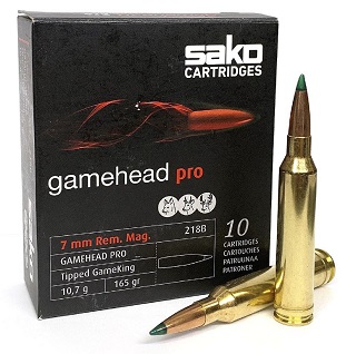 Sako Gamehead Pro 7mmremmag 165gr