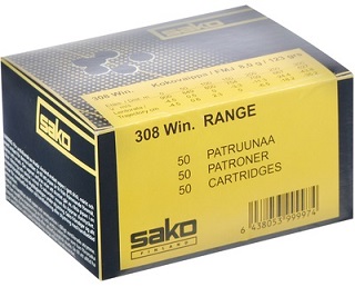 Sako RANGE 308WIN 8.0/123 SPHD FMJ