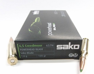 Sako Powerhead blade 6.5Creedmoor 120gr