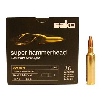 Sako Superhammerhead 300wsm 180gr