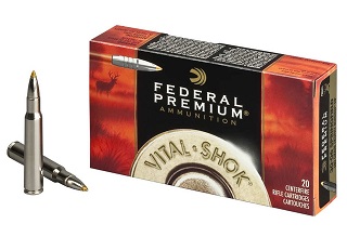 Federal Premium 30-06 Springfield 165gr Trophy Vital Shok