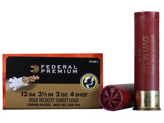 Federal - High Velocity Turkey Load - 12ga - 3 pouces 1/2 - #4