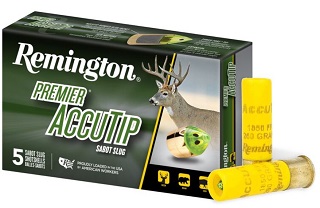 Remington Premier Accutip  Sabot Slug  20ga 2-3/4 pouces 1850 FPS 260gr PPT