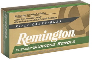 Remington Premier Scirocco Bonded 308win 165gr