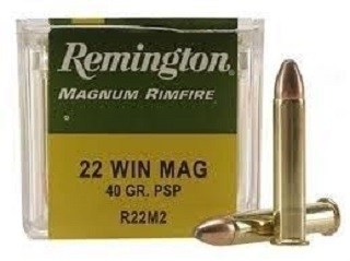 Remington Magnum Rimfire 22WMR PSP 40gr