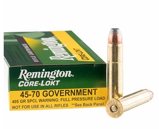 Remington Core Lokt 45/70 govt 405gr SP