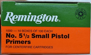 Remington Small Pistol Primers