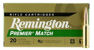Remington Premier Match 6.5Creedmoor 140gr