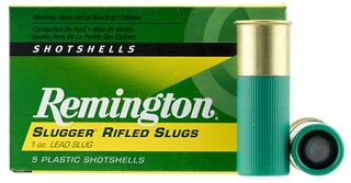 Remington 12GA Slugger Rifled Slug Loads - 3 pouces - 1 oz