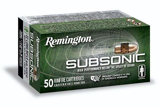 Remington Subsonic 22lr 40gr PHP