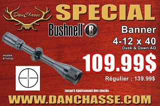 Bushnell Banner 4-12x40 AO Dusk & Dawn