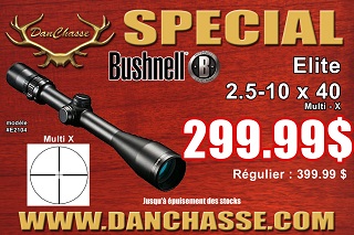 Bushnell Elite 2.5-10x40 Multi-X