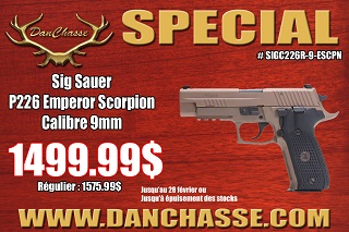 Sig Sauer Emperor Scorpion 9mm