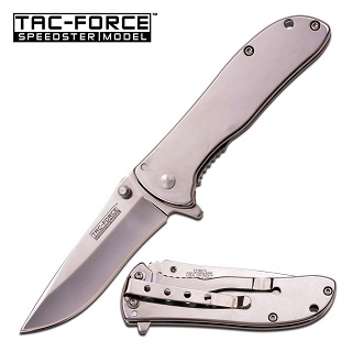 Tac-Force speedster model 3.5 pouces (stainless)