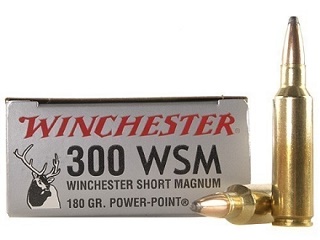 Winchester 300 WSM 180gr power point