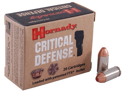 hornady critical defense 40S&W