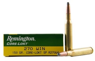Remington 270 win 150 gr corelokt PSP