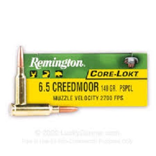 Remington Core-Lokt 6.5 Creedmoor 140Gr  PSP