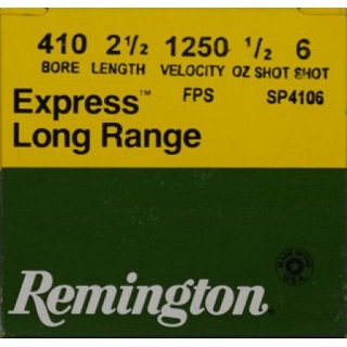 Remington - 410ga - 2 pouces 1/2 - #6
