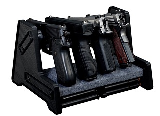 Stack-On Deluxe 4 postition Pistol Rack