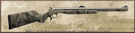 CVA WOLF Nickel/Camo