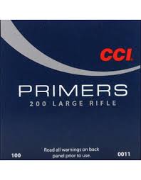 CCI #200 Large Rifle Primers (0011)