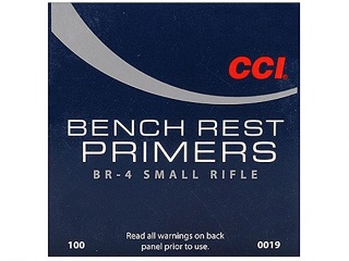 CCI Bench Rest Primers BR-4 Small Rifle (0019)