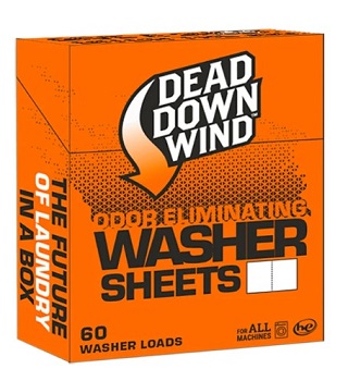 Dead Down Wind Feuilles de détergent à lessive 60 feuilles