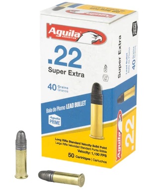 Aguila Standard Velocity 22lr 40gr SP