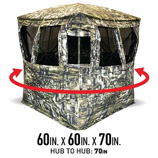 Primos Double Bull Raised Hunting Ground Blind