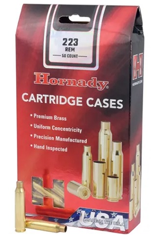 Hornady 223rem Unprimed Brass